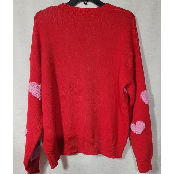 Heart sweater by 33 degrees women's XL - Picture 7 of 7
